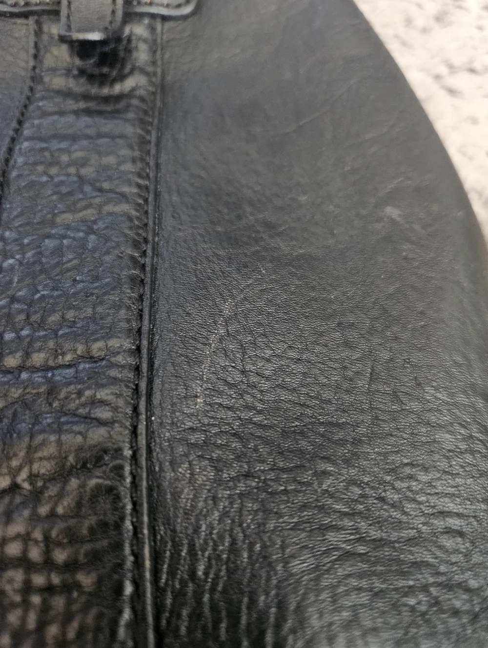 Wilsons Vintage‎ Y2K Pelle Studio Black Leather Shoulder Bag